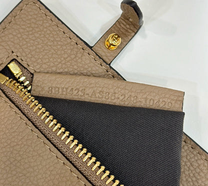 Sac cabas Fendi Roll 33 en toile blanche mélangée marron cacahuète