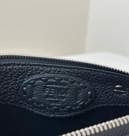 BY THE WAY SELLERIA PETIT SAC 20 EN CUIR DE VEAU NOIR
