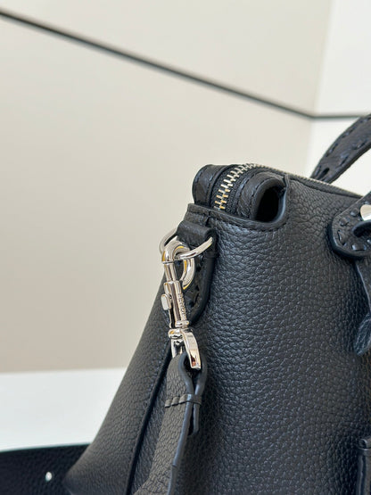 BY THE WAY SELLERIA PETIT SAC 20 EN CUIR DE VEAU NOIR