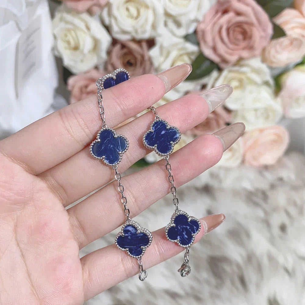 CLOVER 5 MOTIF PIETERSITE BRACELET COLLECTION