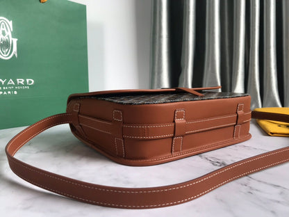 ベルヴェデーレ MMバッグ 28cm ブラック＆タン キャンバス