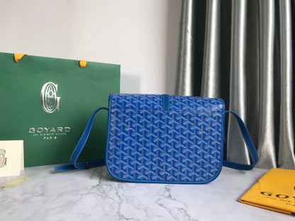 ベルヴェデーレ MMバッグ 28cm スカイブルー キャンバス