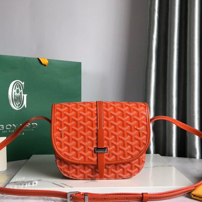 ベルヴェデーレ PM バッグ 21cm オレンジ キャンバス