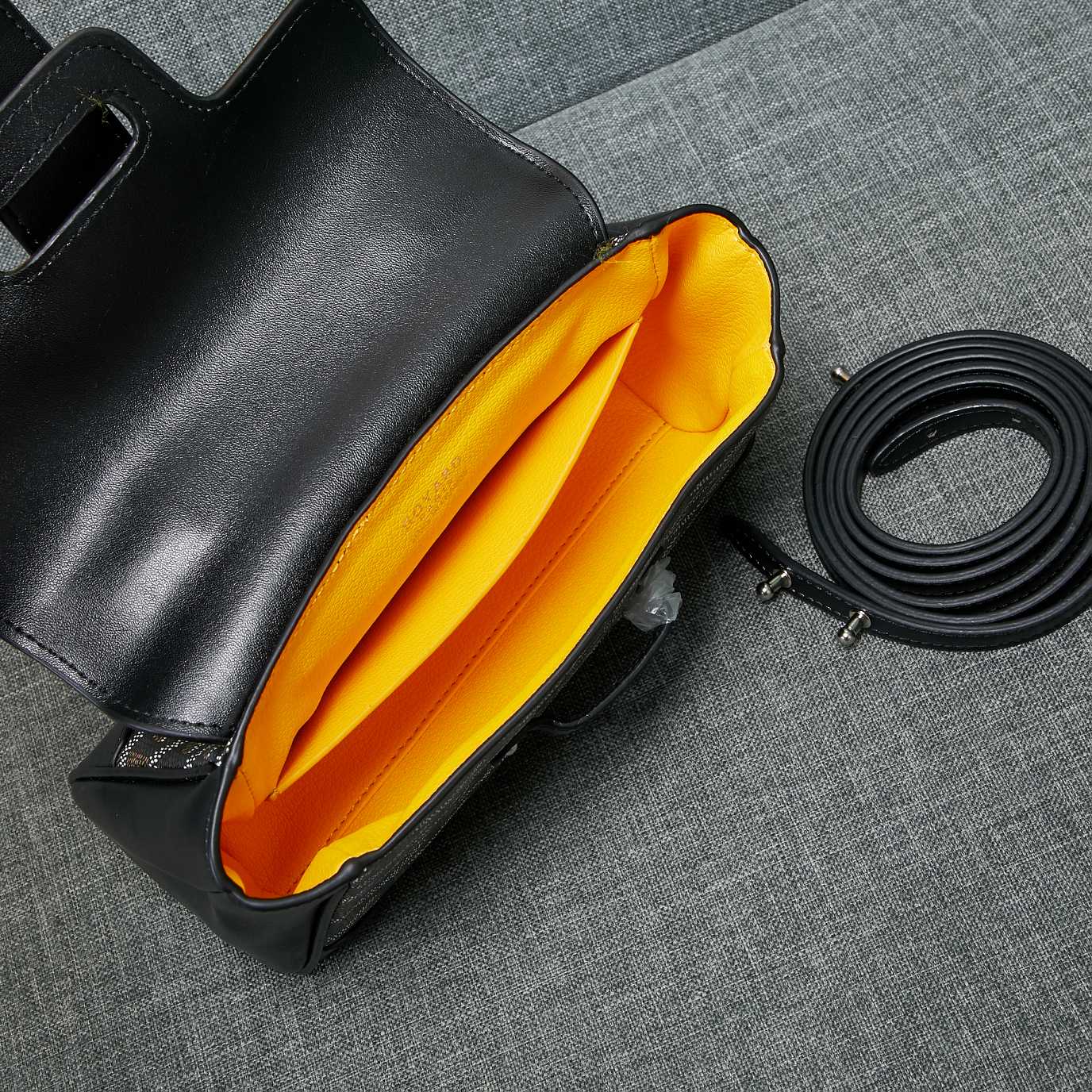 SAIGON SOUPLE MINI SAC EN TOILE NOIRE