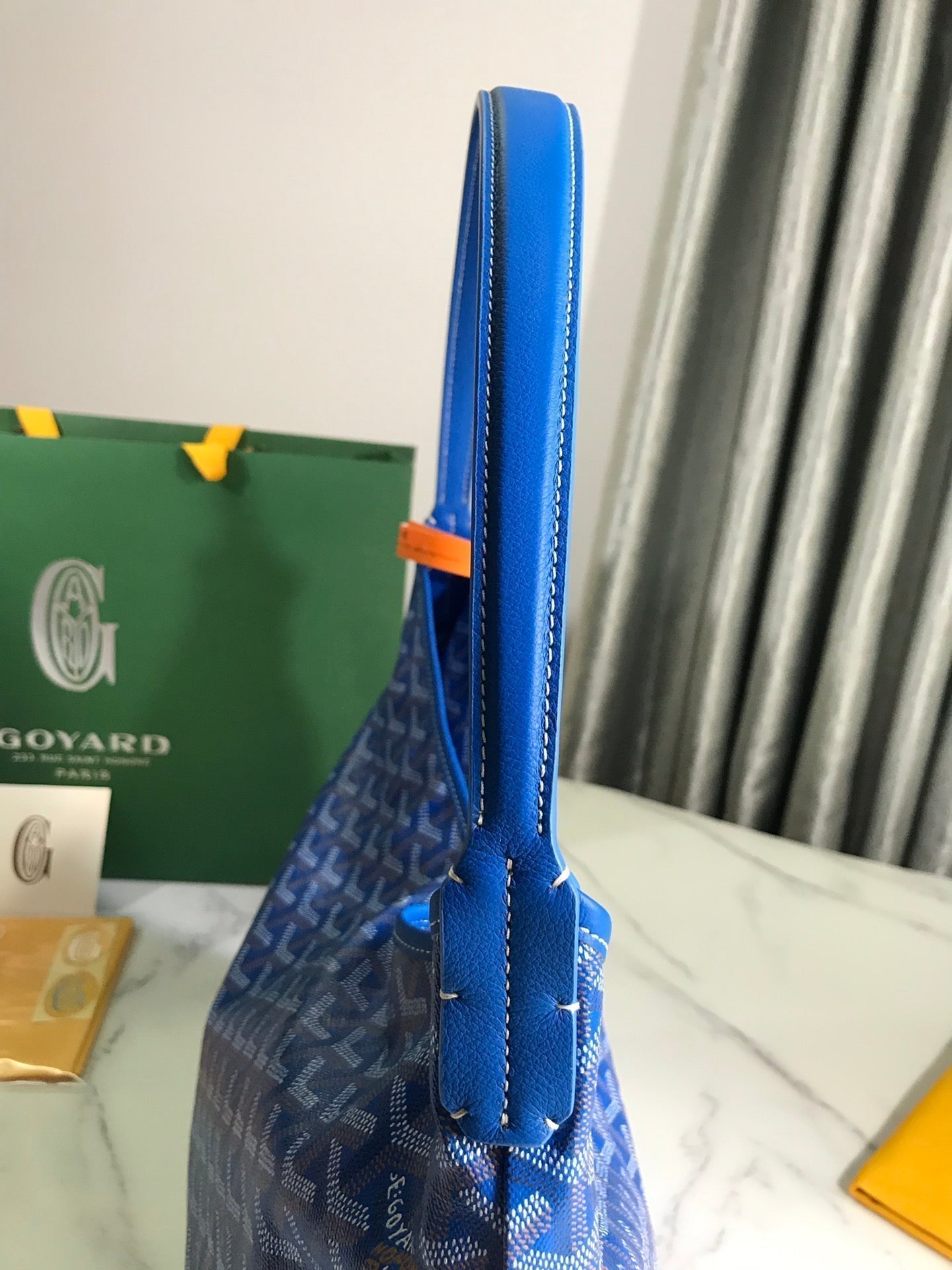 ホーボー ボエム 42cm ブルー キャンバス