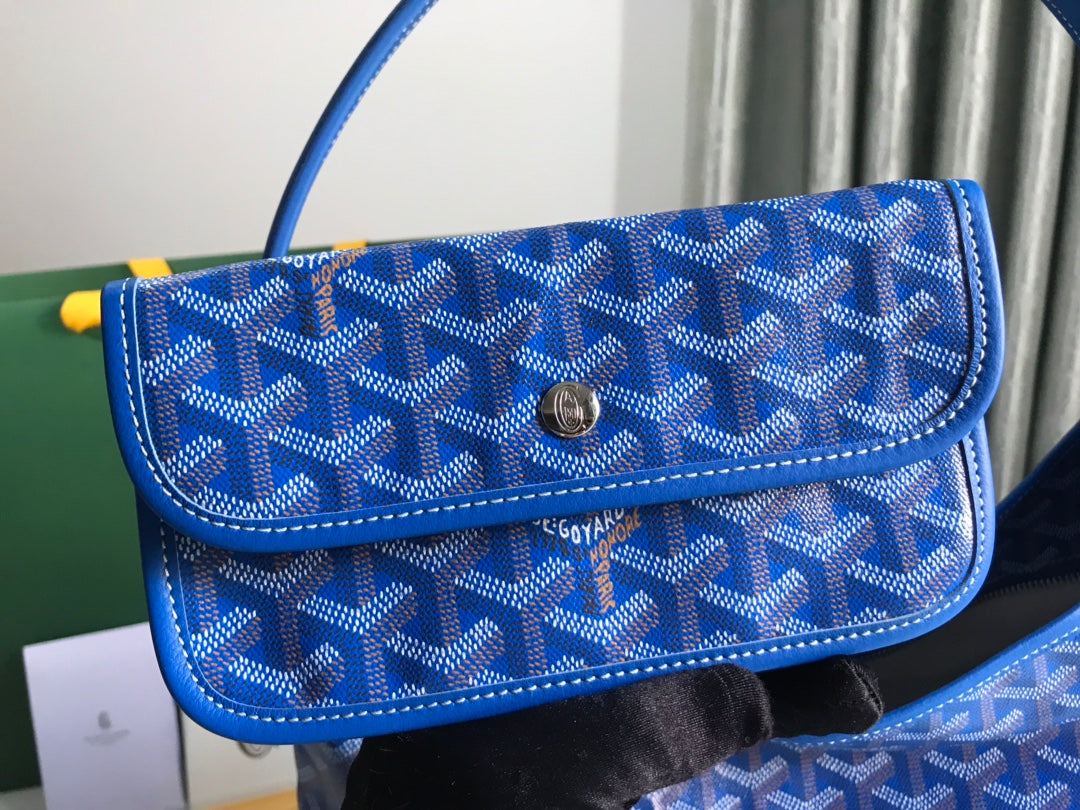 ホーボー ボエム 42cm ブルー キャンバス