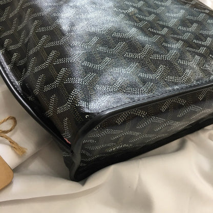 MINI SAC HOBO BOHEME 38CM TOILE NOIRE