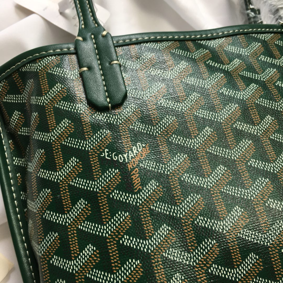 MINI SAC HOBO BOHEME 38CM TOILE VERTE