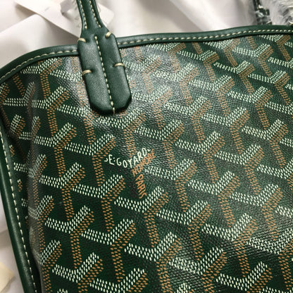 MINI SAC HOBO BOHEME 38CM TOILE VERTE