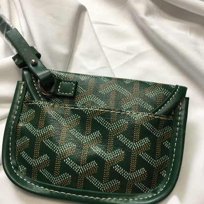 MINI SAC HOBO BOHEME 38CM TOILE VERTE