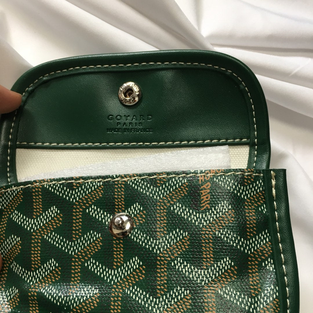 MINI SAC HOBO BOHEME 38CM TOILE VERTE