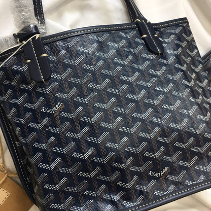 ミニホーボーボエム 38cm ネイビーブルー キャンバス