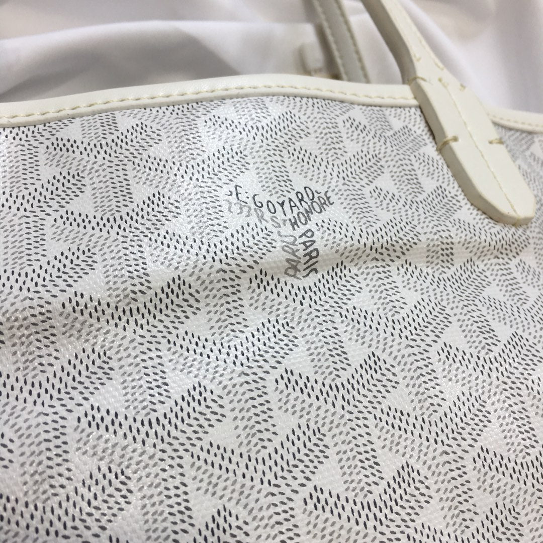 MINI SAC HOBO BOHEME 38CM TOILE BLANCHE