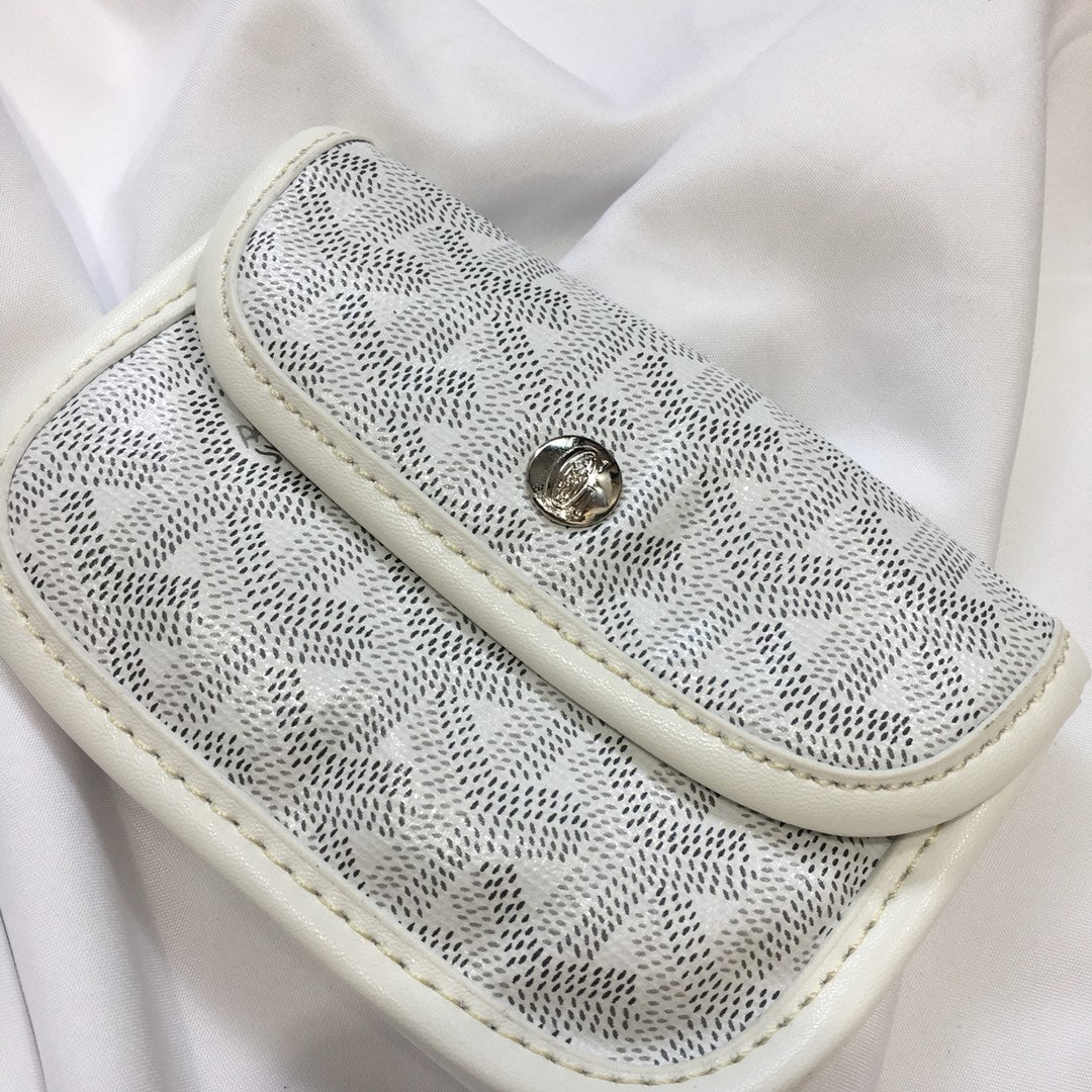 MINI SAC HOBO BOHEME 38CM TOILE BLANCHE