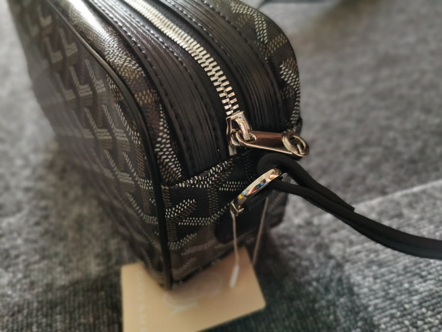 SAC CAP-VERT PM 23X8X14CM TOILE NOIRE