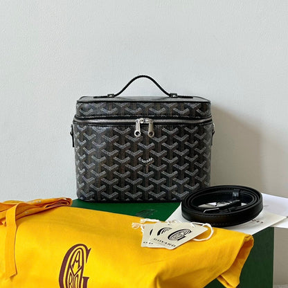 Trousse de maquillage Goya 20 cm en toile noire