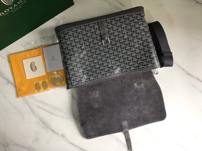 SAC GOYARD CITADIN 38CM TOILE GRIS