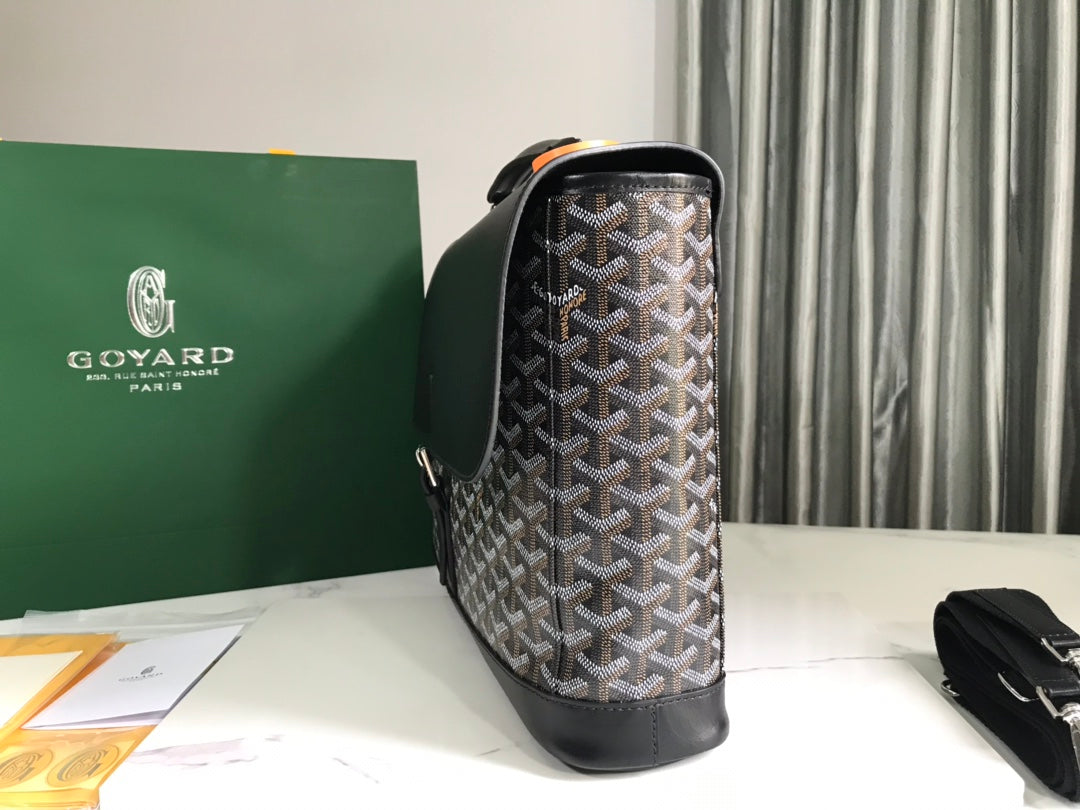 ゴヤール シタダン バッグ 38CM ブラック キャンバス