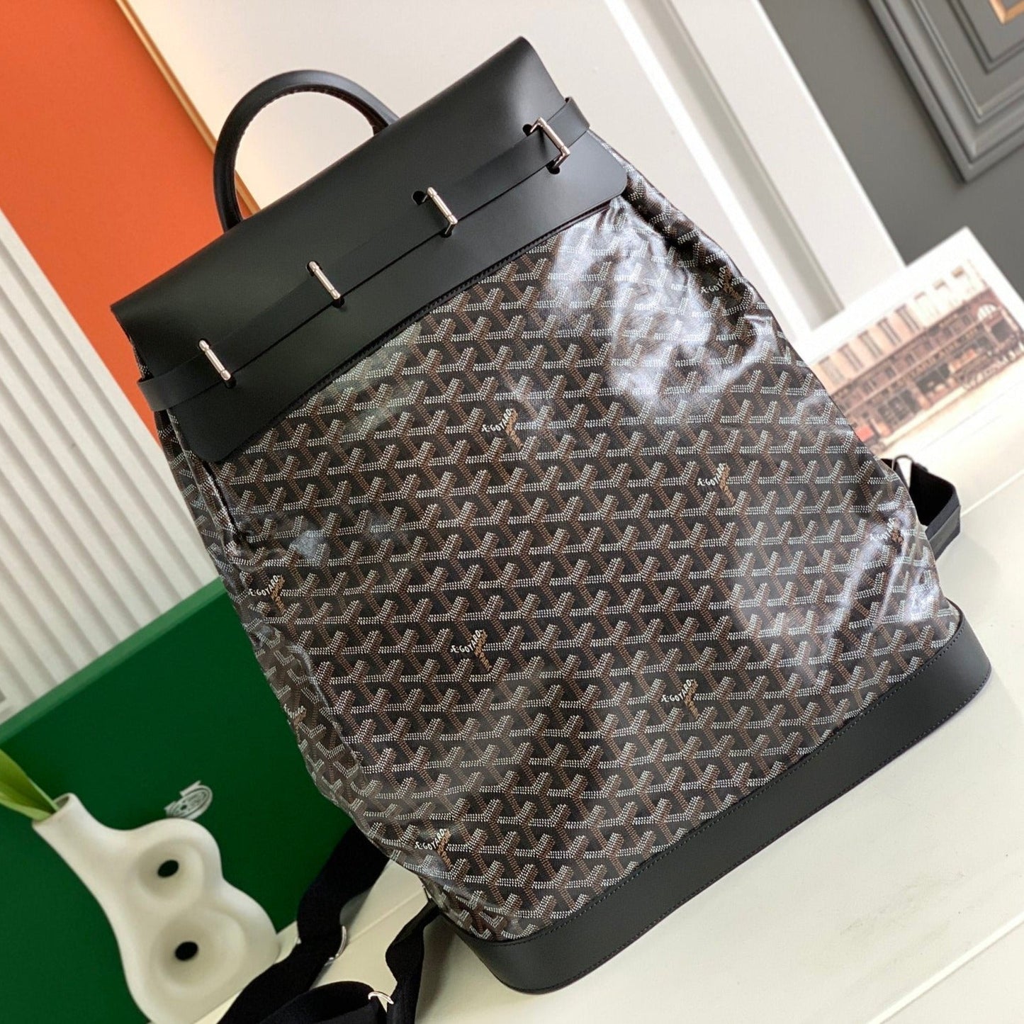 SAC À DISTANCE GOYA STEAMER PM 48 CM EN TOILE NOIRE