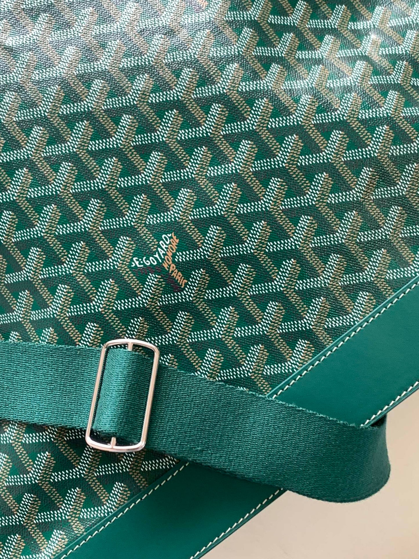 SAC À DOUCHE GOYA PM 48 CM EN TOILE VERTE