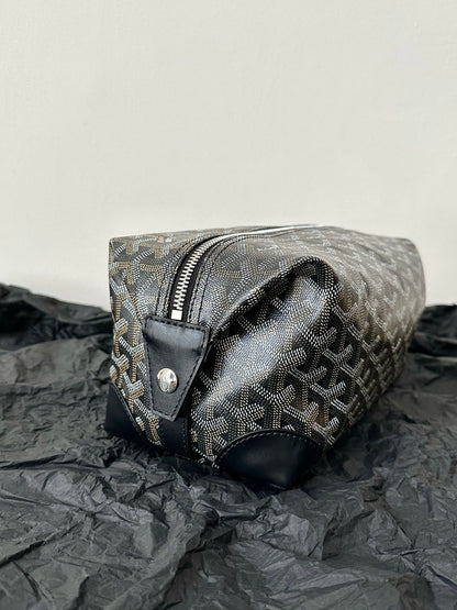 TROUSSE DE COSMÉTIQUE GOYA 24CM TOILE NOIRE