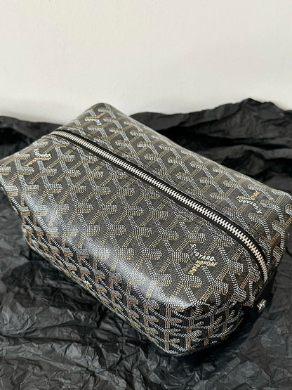 TROUSSE DE COSMÉTIQUE GOYA 24CM TOILE NOIRE