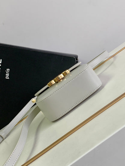 ティーン トリオンフ 11cm グレー カーフスキン