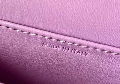 TEEN TRIOMPHE 11CM CUIR DE VEAU VIOLET