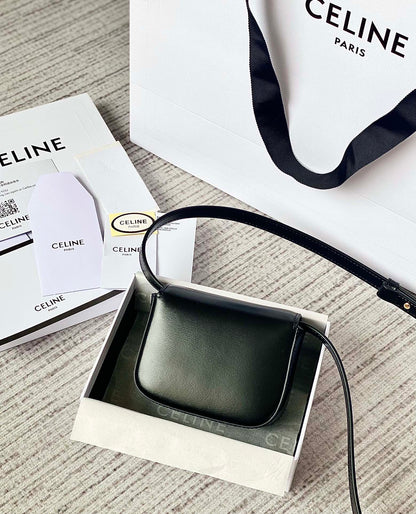 TEEN TRIOMPHE 11CM CUIR DE VEAU NOIR