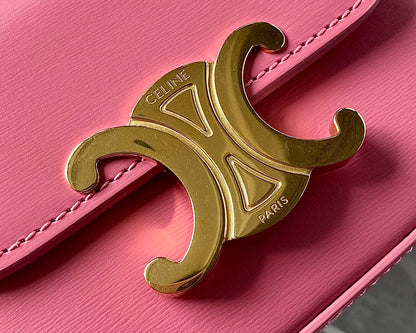 ティーン トリオンフ 11cm ピンク カーフスキン